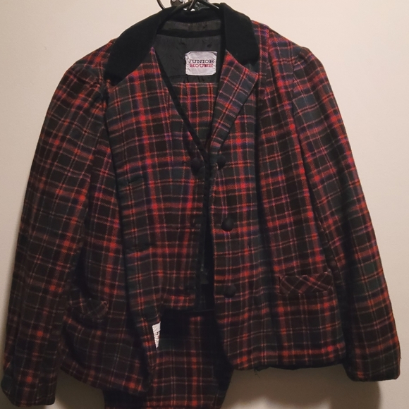 🖤💚❤💙 Vintage 3 Piece Plaid Suit 💙❤💚🖤